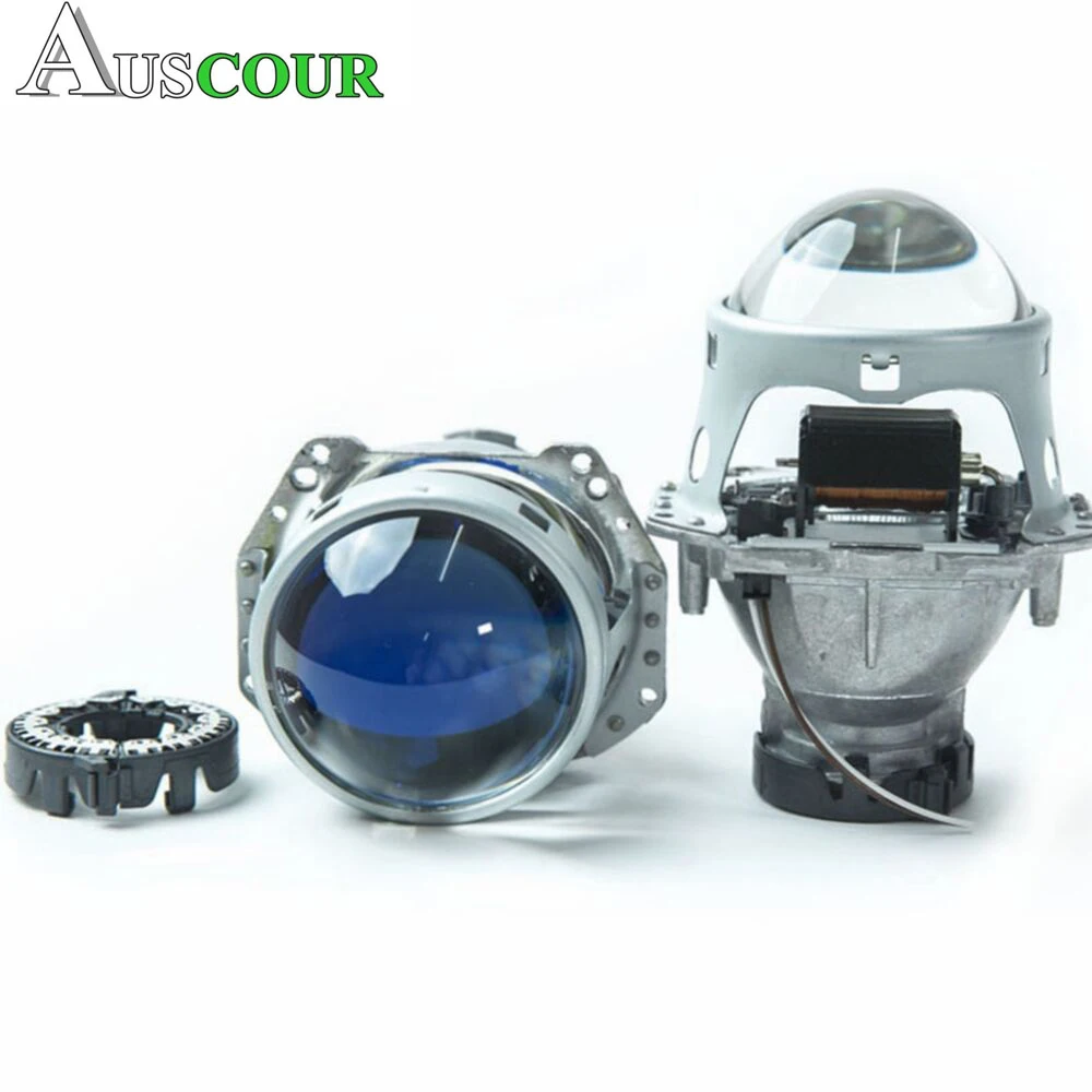 3.0 inch HELLA 5 bixenon hid projector lens with blue coating car