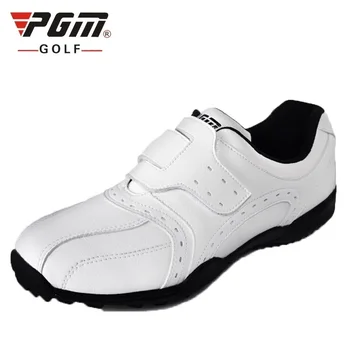 

2020 Mens Patent Design Golf Shoes Waterproof Breathable Golf Sneakers Anti-Skid Leather Training Shoes #B1332