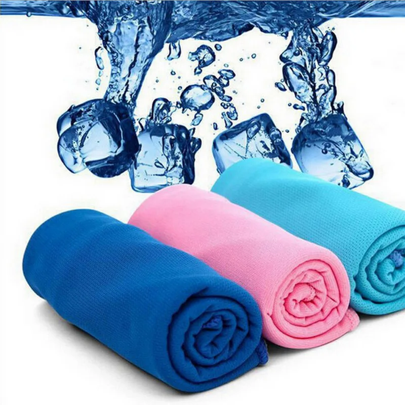 88*33cm Ice Towel Utility Enduring Instant Sports Cooling Towel Heat