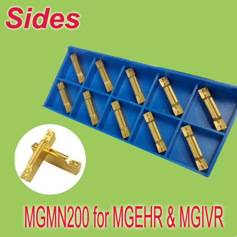 

Free Shiping MGMN200 Changeable Internal Carbide Grooving Inserts for Grooving Holder MGEHR & MGIVR
