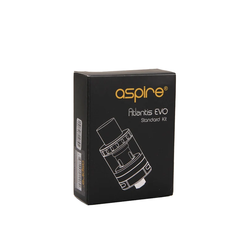 New Arrival E Cigarette Atomizer Aspire Atlantis EVO Tank Double Wicking Filling Atomizer 2ML 4ML with Atlantis Coils 01