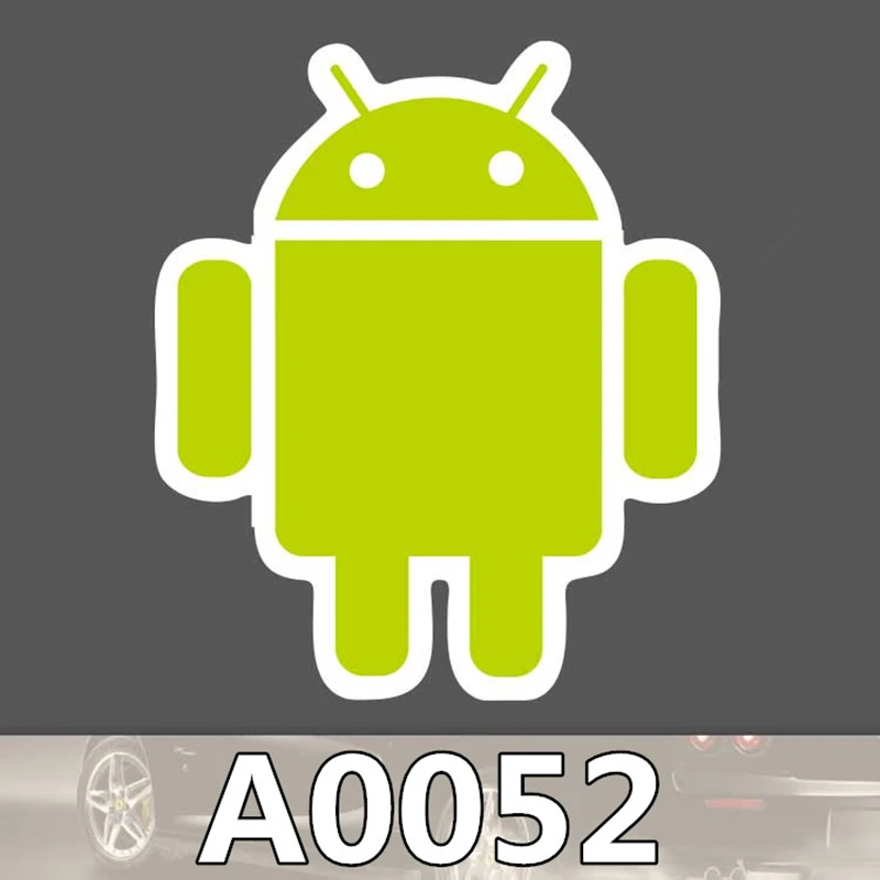 Стикер на колесиках для скейтборда водостойкий 50 цветов Android A0009|Наклейки| |
