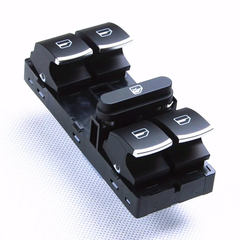 OEM-Chrome-Driver-Side-Master-Window-Switch-For-VW-Golf-GTI-Jetta-MK5-MK6-Passat-B6
