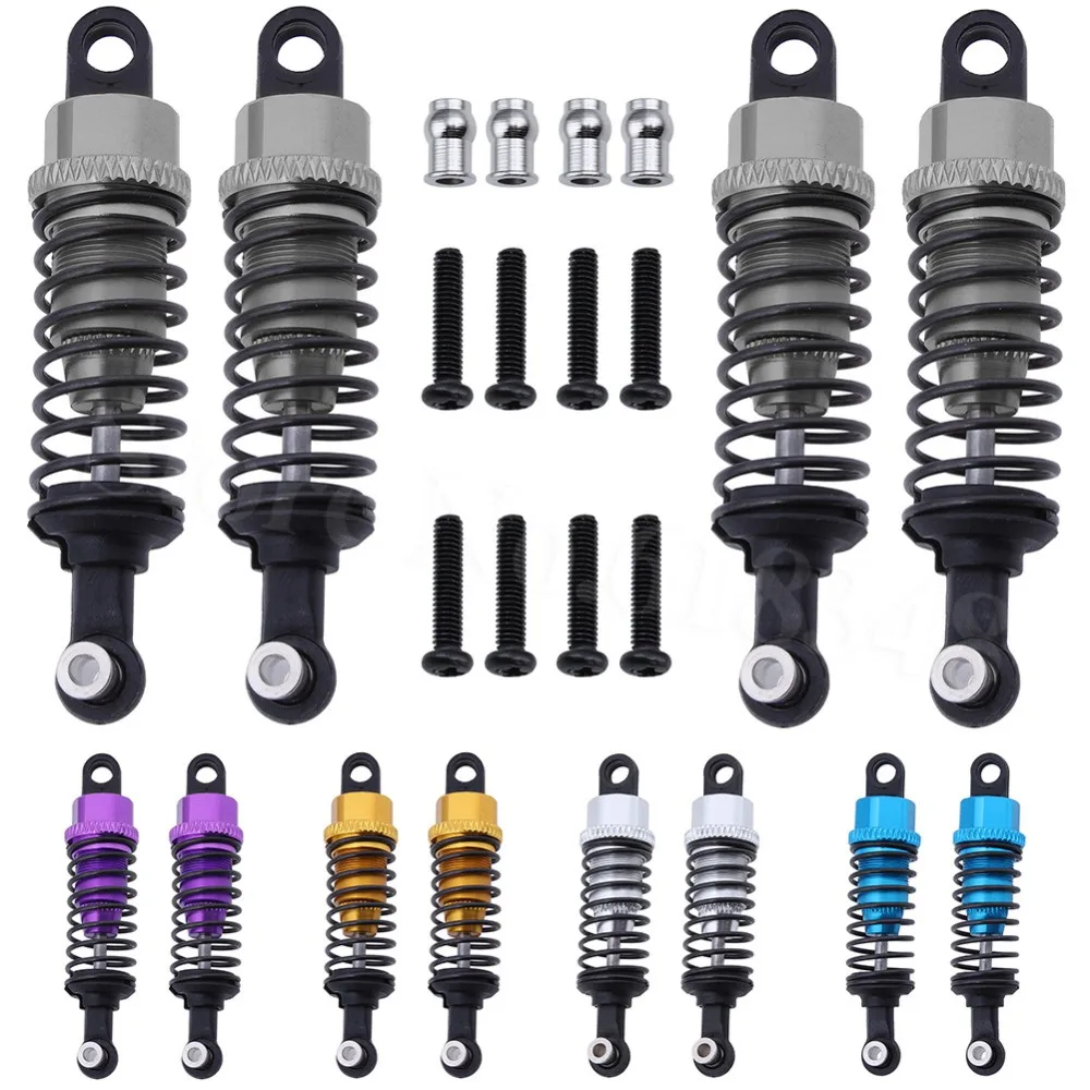 4 шт. Алюминиевые амортизаторы для WLtoys A959 Vortex 1/18 2 4G 4WD|shock absorber|rc shock absorberrc car absorber |