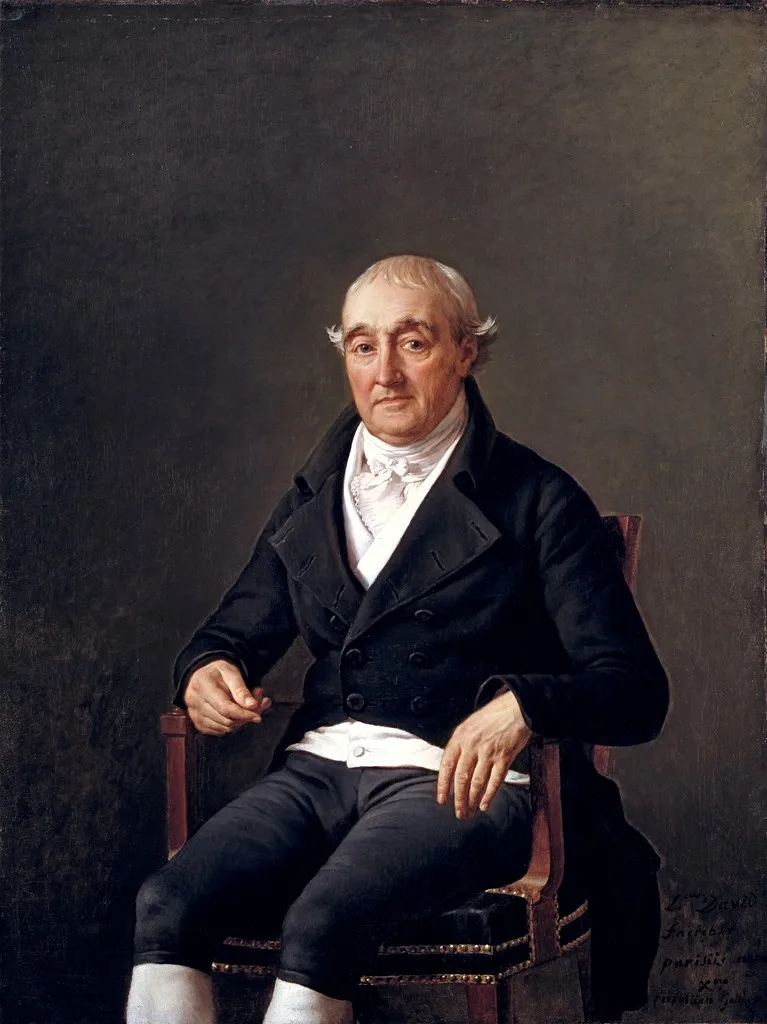 

Oil Painting Reproduction on Linen Canvas,portrait-of-cooper-penrose-1802 By Jacques-Louis David