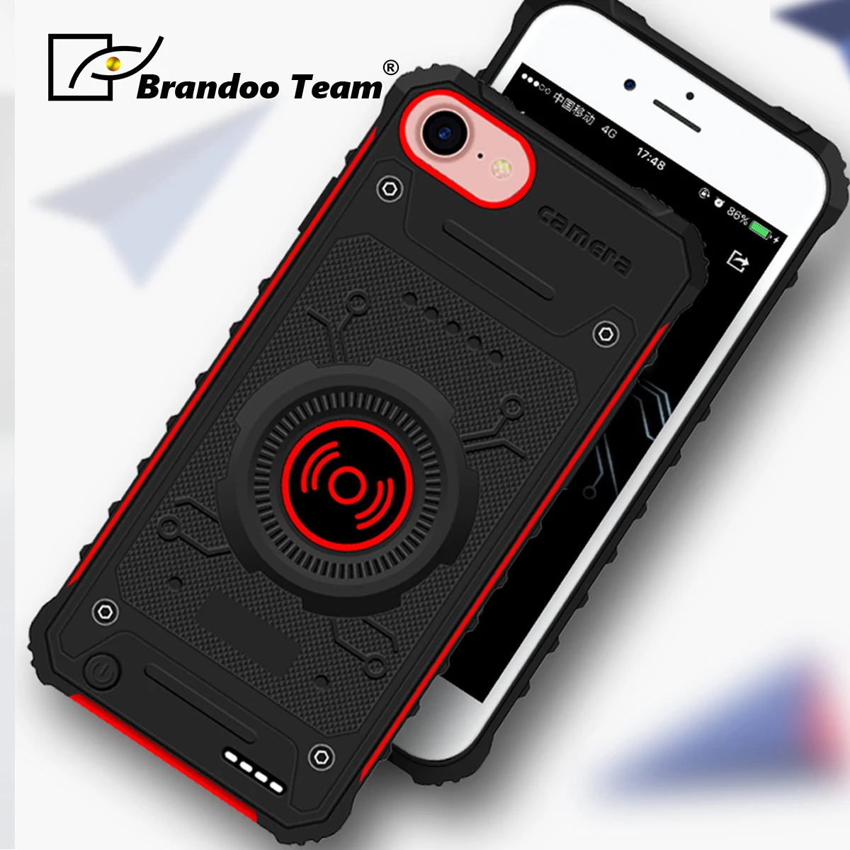 

Wireless Chargeing Power Bank Case for Iphone 6/6S/7/8/8 plus