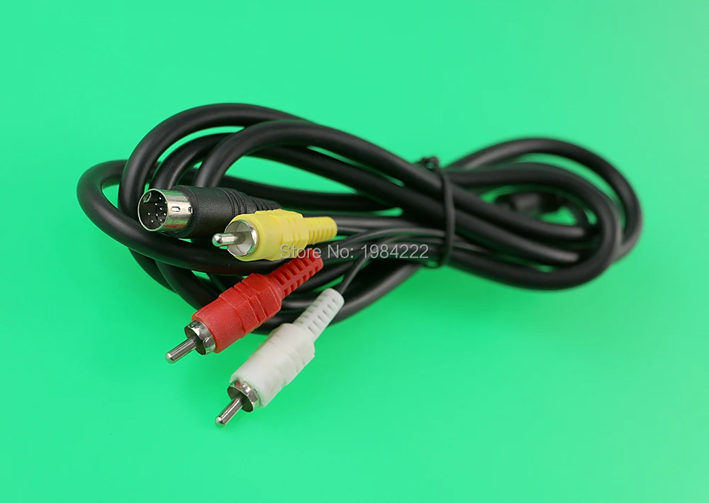 Высококачественный AV кабель OCGAME 1 8 м для SEGA Mega Drive Genesis 2 и 3|cable for|genesis segacable sega |