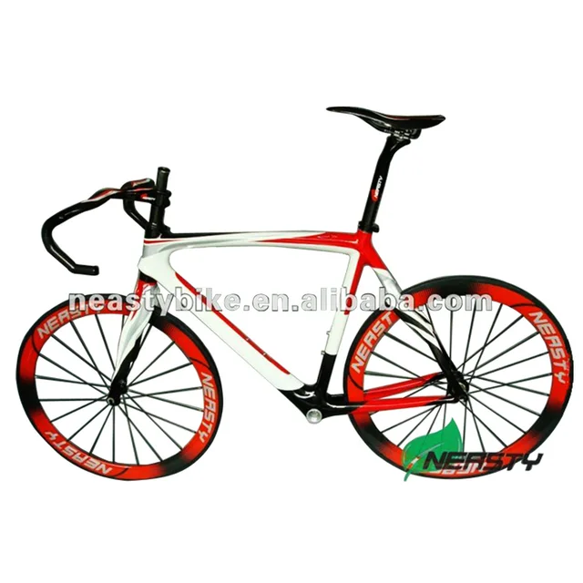 Cheap Carbon Road Bike 700C Road Bike including Carbon Wheelsets Carbon Road Frame Fork Handlebar Seatpost Saddle and Headset & Spacer