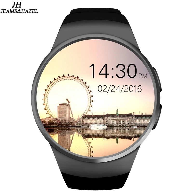 Kw18 Smartwatch Bluetooth Смарт часы Relogio android телефон вызова SIM TF для мужчин сенсорный