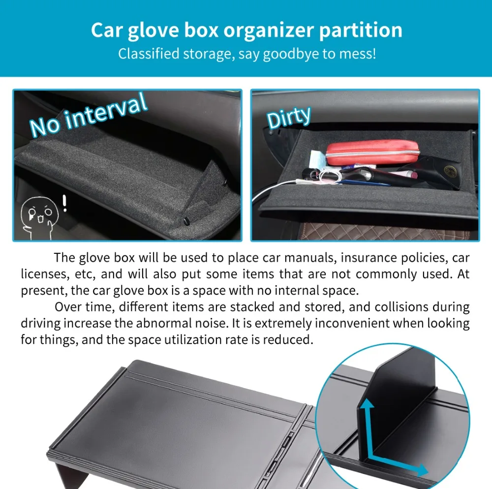 Для hyundai Kona Kauai автомобильный бардачок интервал хранения аксессуары консоль Tidying Box центральный ящик для хранения