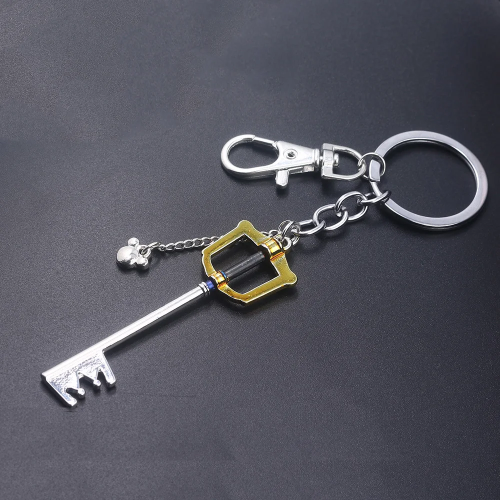 Kingdom Hearts Sora Keyblade брелок в форме ключа кулон-оружие брелок для женщин мужчин чокер брелок-сувенир ювелирные изделия подарок