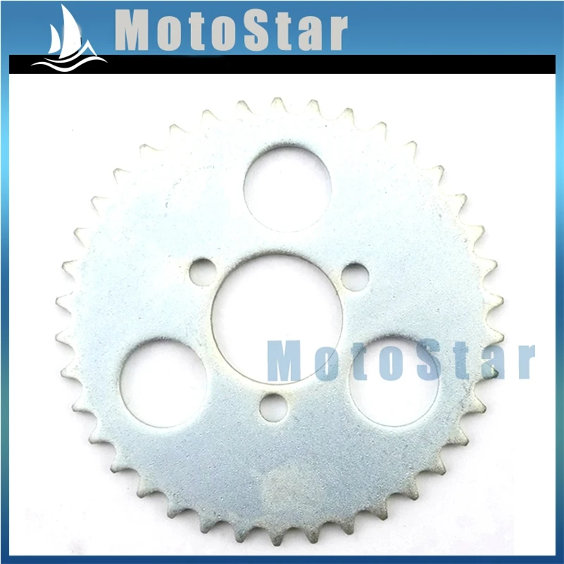 29mm 38 Tooth T8F Mini Moto Steel Rear Chain Sprocket for Chinese 2 Stroke 43cc 49cc Engine Kids ATV Pocket Bike Goped Scooter