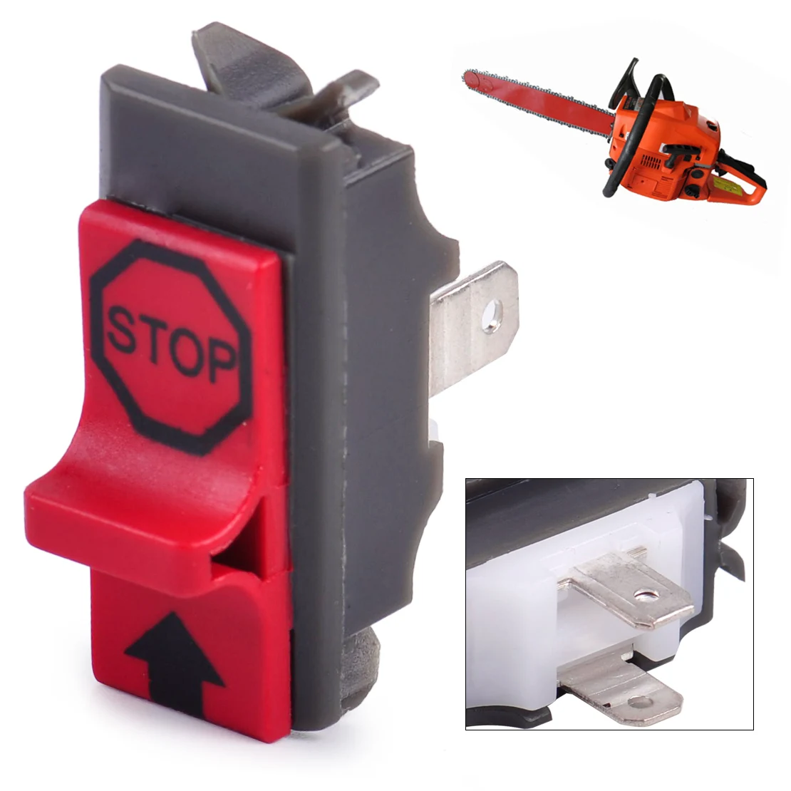 

LETAOSK New Kill Stop Switch On-off Fit for Husqvarna 365 371 372 372XP 336 Chainsaw