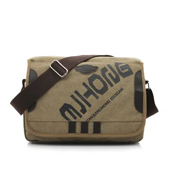 

Factory Direct Sales 2018 new canvas men's bag leisure travel large capacity bags for high school students