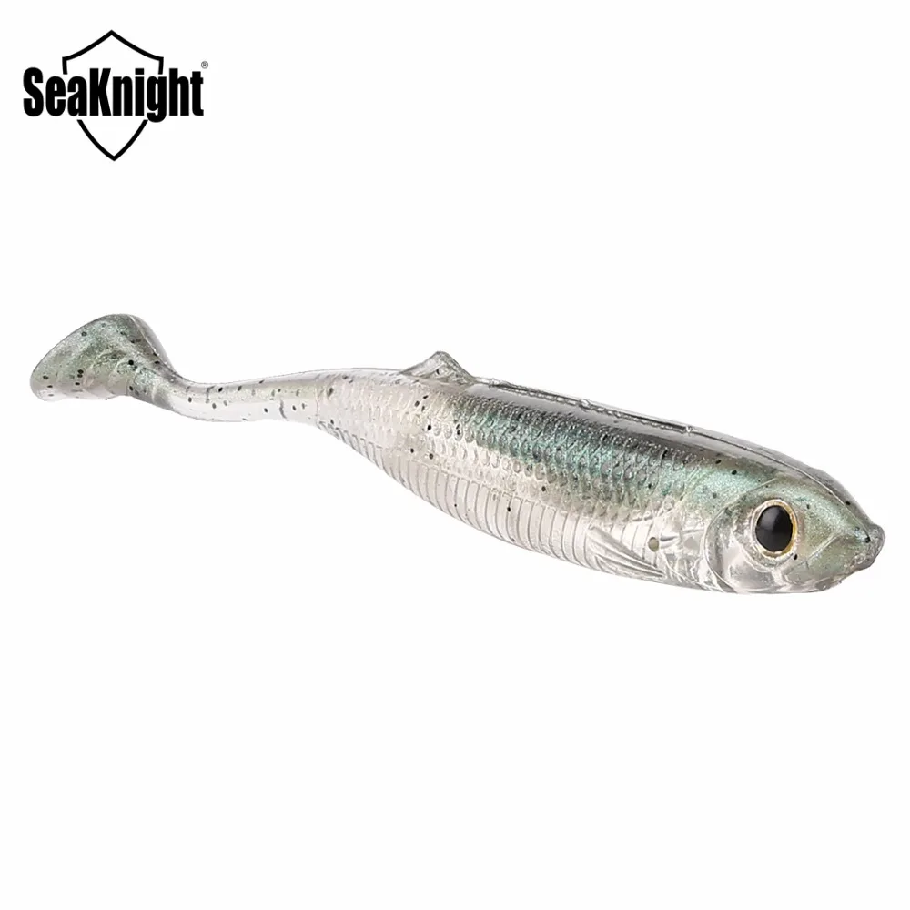 

SeaKnight Soft Lure SL004 6g 10cm 3.9inch 4PCS T Tail Fish Lures Soft Bait Fishing Lure Carp Fishing Tackle Saltwater/Freshwater