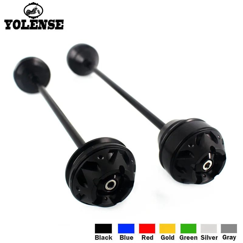 

For YAMAHA MT-25 MT-03 MT25 MT03 MT 03 25 YZF-R3 YZF-R25 R3 R25 Motorcycle Front & Rear Axle Fork Crash Sliders Wheel Protector