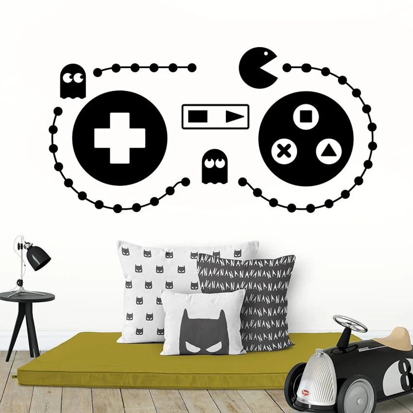 

Kids Bedroom Wall Decal Sticker Home Decoration Gaming Poster Gamer Art Decal Mural Poster Boys Palyroom Wall Decoration J109