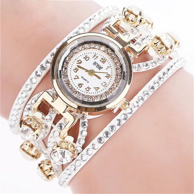Watch 2018 Luxury Vintage Leather Bracelet Watch Women Wristwatch Ladies Dress Q Watch 2018 Luxury Vintage Leather Bracelet Watch Women Wristwatch Ladies Dress Q