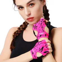 Женские Перчатки для фитнеса, противоскользящие, полые, для занятий йогой