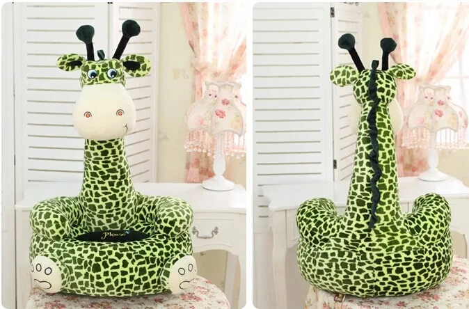 Новая картонная плюшевая подушка-диван жирафа плюшевая игрушка диван для отдыха для детей лучший подарок