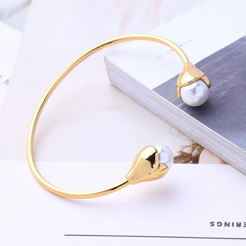 Простой дизайн браслет корейский романтический Новое поступление стекло жемчуг милый для женщин ручной работы Свадебный подаро