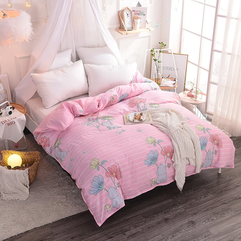 

Modern Style Red Print Bedding Sets Star Duvet Cover 1Pcs Bed Sheets Single 220x240cm 200x230cm Sizes Kid Or Boys Bedspread Soft