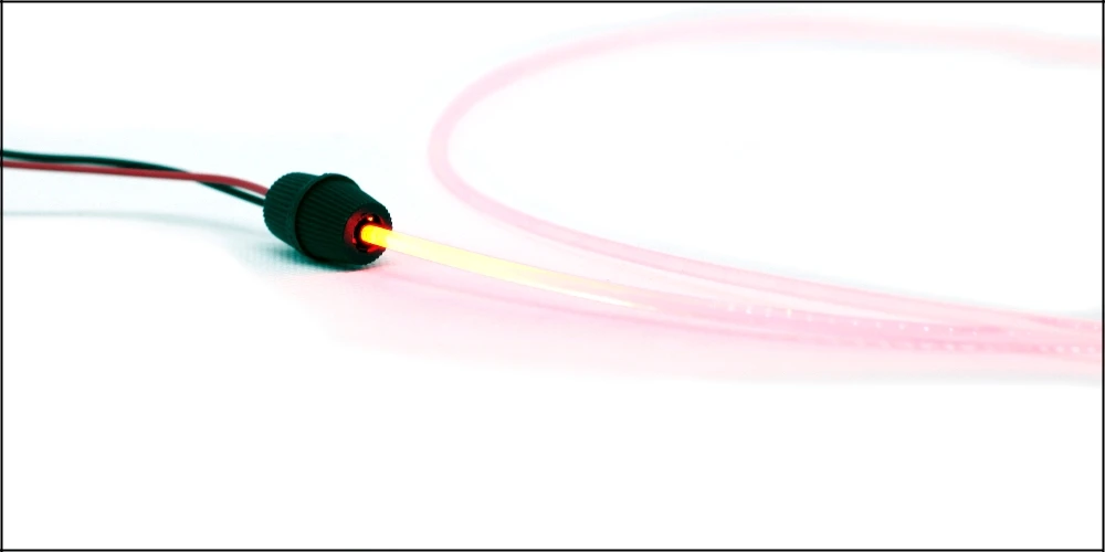 Car Interior Ambient Light 1 Meter long Universal Fit Decoration Strip For Car Door Roof Dashboard Optical Fiber Light 9-1