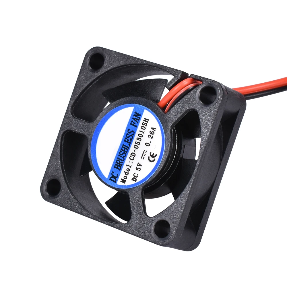 1 x 3d printer part fan 3010 2pins 30mm 30x30 x10 mm 3cm Mini Cooling fan