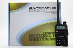 2 шт. Baofeng uv-5rhx Двухканальные рации CB Радио 128ch 8 Вт УКВ двухдиапазонный Портативный Радио UV-5R серии 8 Вт профессиональный трансивер
