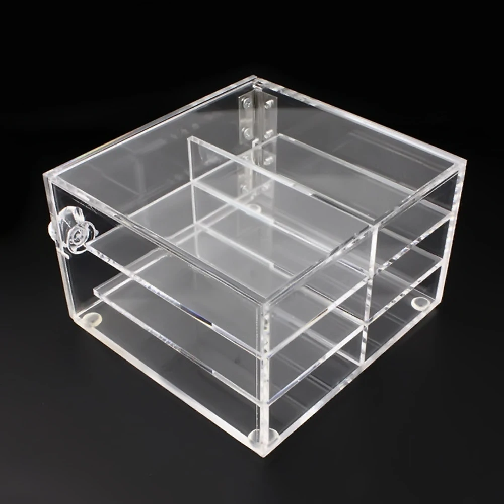 

6 Layers False Eyelashes Storage Box Transparent Makeup Display Container Eyelash Cosmetic Eyelashes Pallet Holders Case