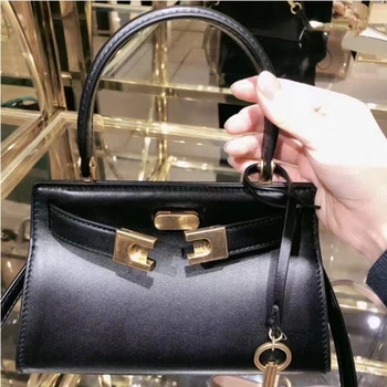 

Brand Genuine Leather Luxury Handbag Fashion Laptop Messenger Bag Women Office Cowhide Shoulder Bag White Small Flap Bag