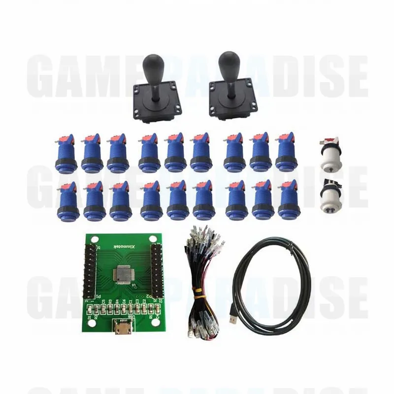 2 player usb encoder kit wih joysticks and buttons 4