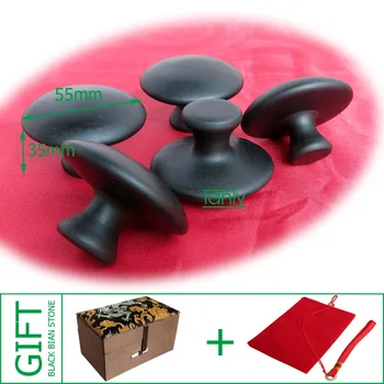 

Hot!! Traditional Massage Tool Guasha Board natural bian stone mushroom massager 3pieces/lot