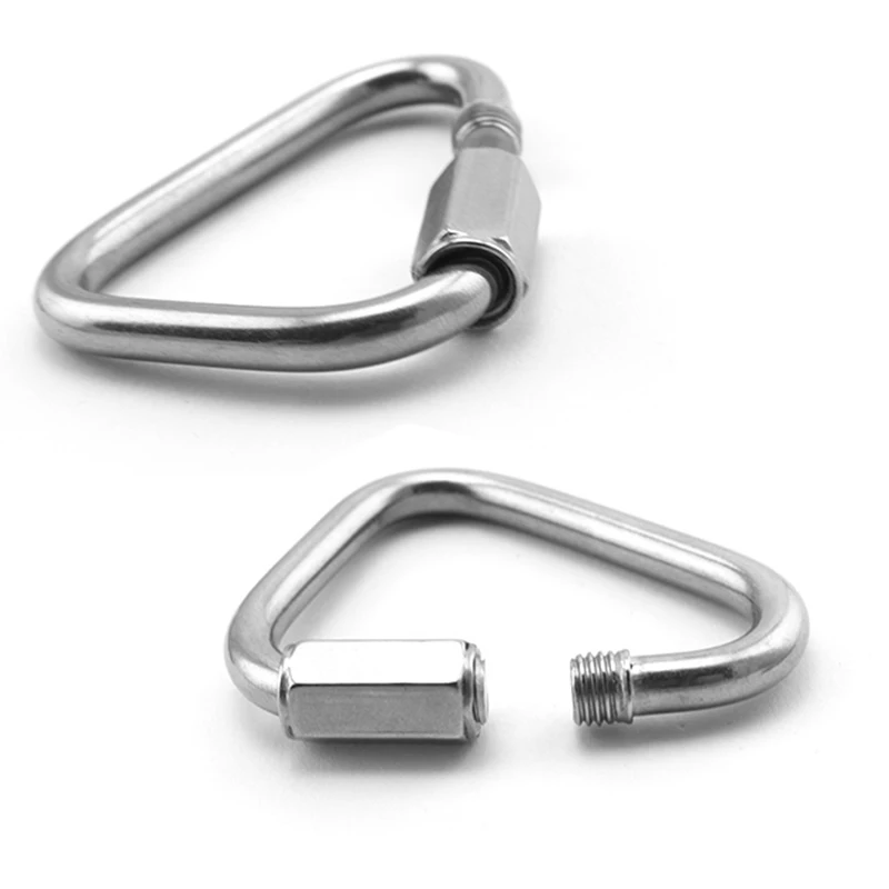 5 шт. карабин из нержавеющей стали для быстрого крепления замков|screw hook|stainless screw