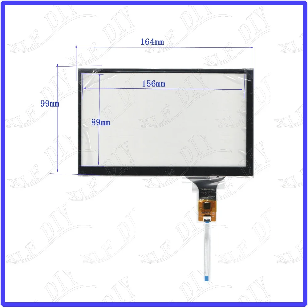 

ZhiYuSun YH-8894V4 7 inch capacitive touch screen/GT911 6 pin / 165 * 99/165*100mm 6 line Resolution cable Car DVD navigation