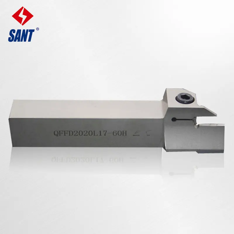 

Grooving tool holder CNC turning tool QFFD2020L17-60H with ZCC.CT inserts ZTFD