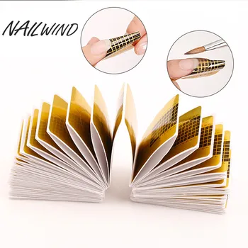 

NAILWIND High Quality Gel Nail Polish 100PCS/Set Extension Sticker Nail Art Professional Nail Forms Manicure Styling Tools