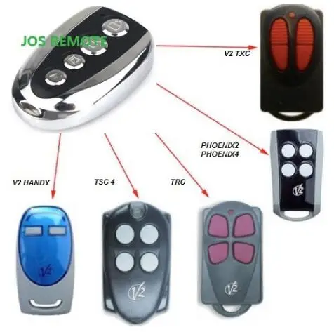 

FOR V2 remote transmitter rolling code free shipping