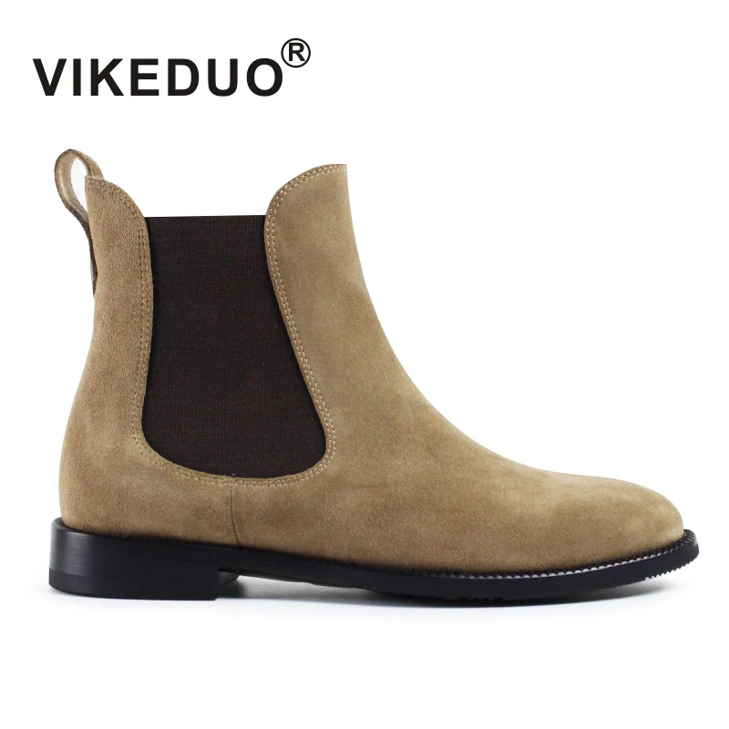 Зимние ботинки, ограниченная серия, новинка, Botas Mujer Vikeduo, весна 2019, Модная стильная женская обувь, ботинки челси, натуральная классическая же... Зимние ботинки, ограниченная серия, новинка, Botas Mujer Vikeduo, весна 2019, Модная стильная женская обувь, ботинки челси, натуральная классическая же...