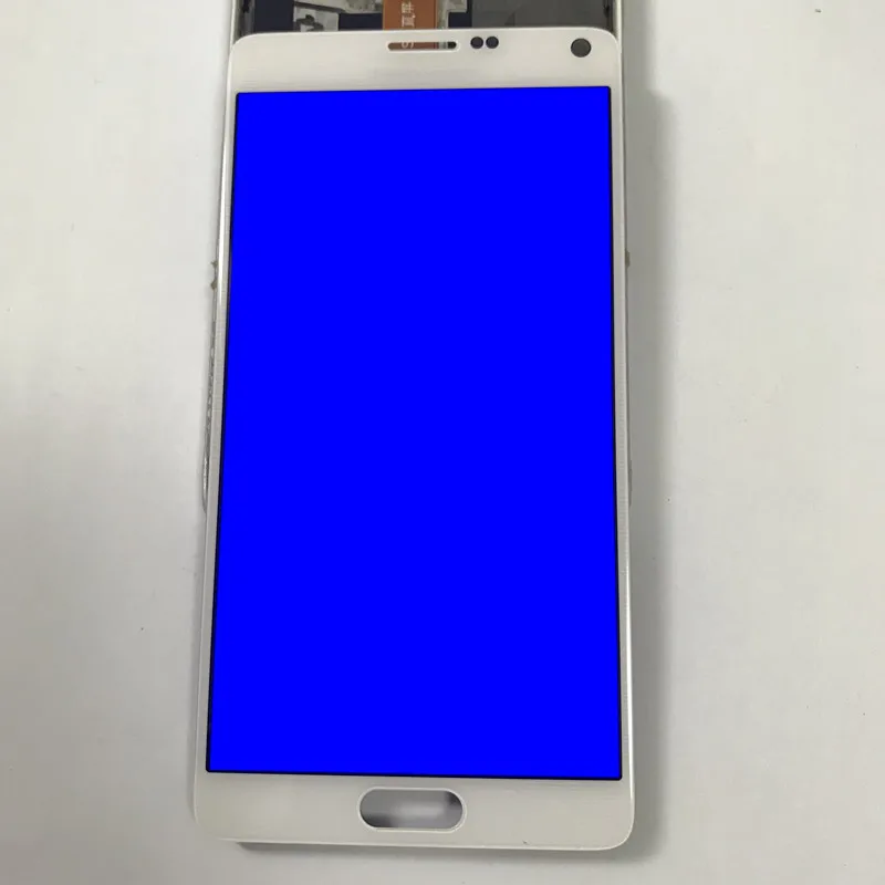 

ORIGINAL With Burn Shadow LCDs for Samsung Galaxy Note 4 Note4 N910T N910A LCD Display Touch Screen Digitizer Assembly