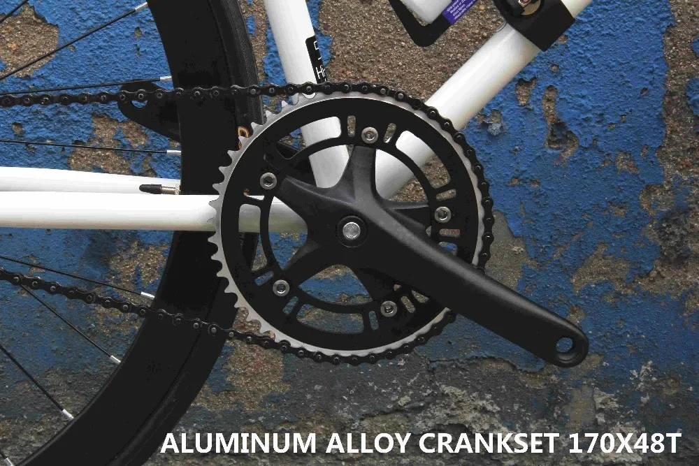 Top 52CM frame road Bicycle Fixed Gear Bike DIY Complete 24 speed Road Bike, Retro frame plating frame 16 Top 52CM frame road Bicycle Fixed Gear Bike DIY Complete 24 speed Road Bike, Retro frame plating frame 16