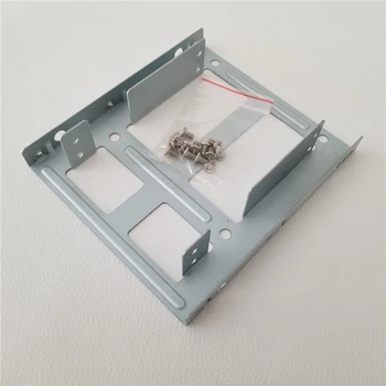 

Dual 2.5" inch HDD SSD Hard Drive Slot to 3.5" Converter Tray Caddy Carrier Bracket with Screws