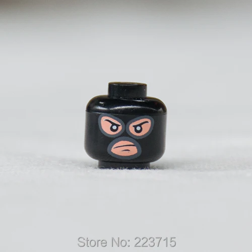 * Minifigs напечатанная головка 20 шт DIY Просветленный блок кирпич Часть No. Совместим с