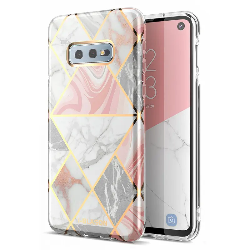 

For Samsung S10e Case 5.8 inch i-Blason Cosmo Lite Stylish Premium Hybrid Slim TPU Bumper Marble Cover with Camera Protection
