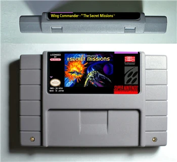 

Wing Commander The Secret Missions - Action Game Cartridge US Version
