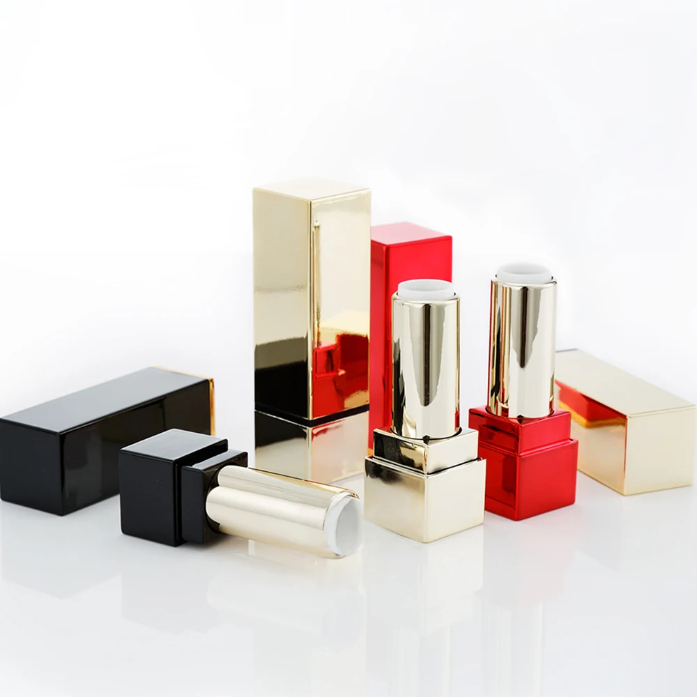 Redblackgold Square Lip Balm Tube, 12.1mm Empty Lipstick Tube Galore -  Refillable Bottles - AliExpress