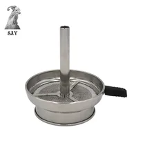 SY 1 шт. металлический кальян уголь держатель с ручкой Narguile Sheesha водопровод Chicha чаша для кальяна аксессуары