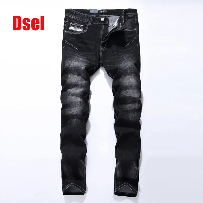 

2017 New Fashion Men Jeans Straight Fit Leisure Quality Cotton Biker Jeans Denim skinny jeans men,Original Dsel Brand Jeans,702