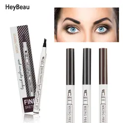 Профессиональный макияж тени для бровей Eyebrow Pencil для Для женщин длительный вилка Совет бровей комплект Водонепроницаемый бровей Тату Pen