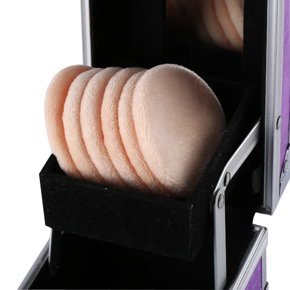 New Arrivals 6PCS Women Beauty Facial Face Body Powder Puff Cosmetic Beauty Makeup Foundation Soft Sponge Girl Lady Gift